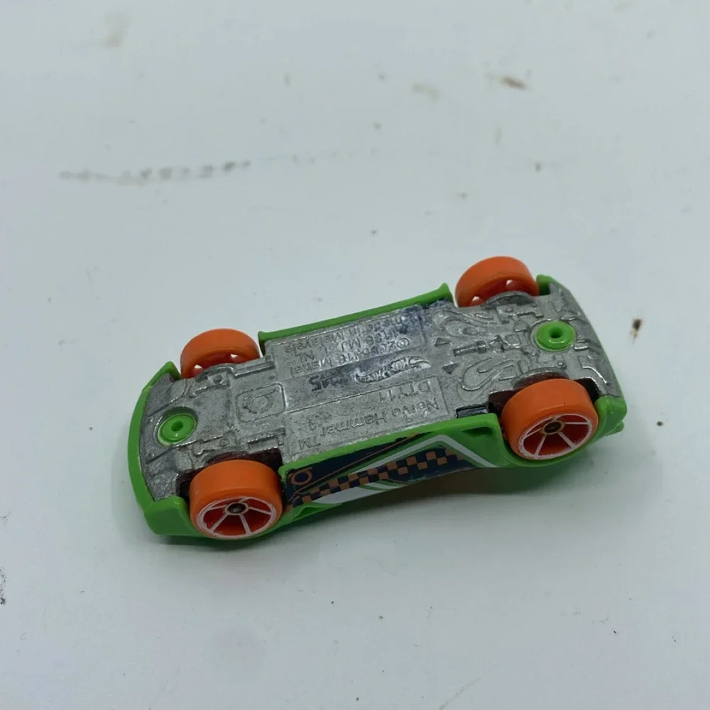 Hot Wheels Nerve Hammer Green Diecast Toy Car